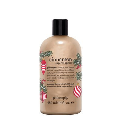 cinnamon sugared apples 3-in-1 bath & shower gel
 

shampoo, shower gel & bubble bath | Philosophy