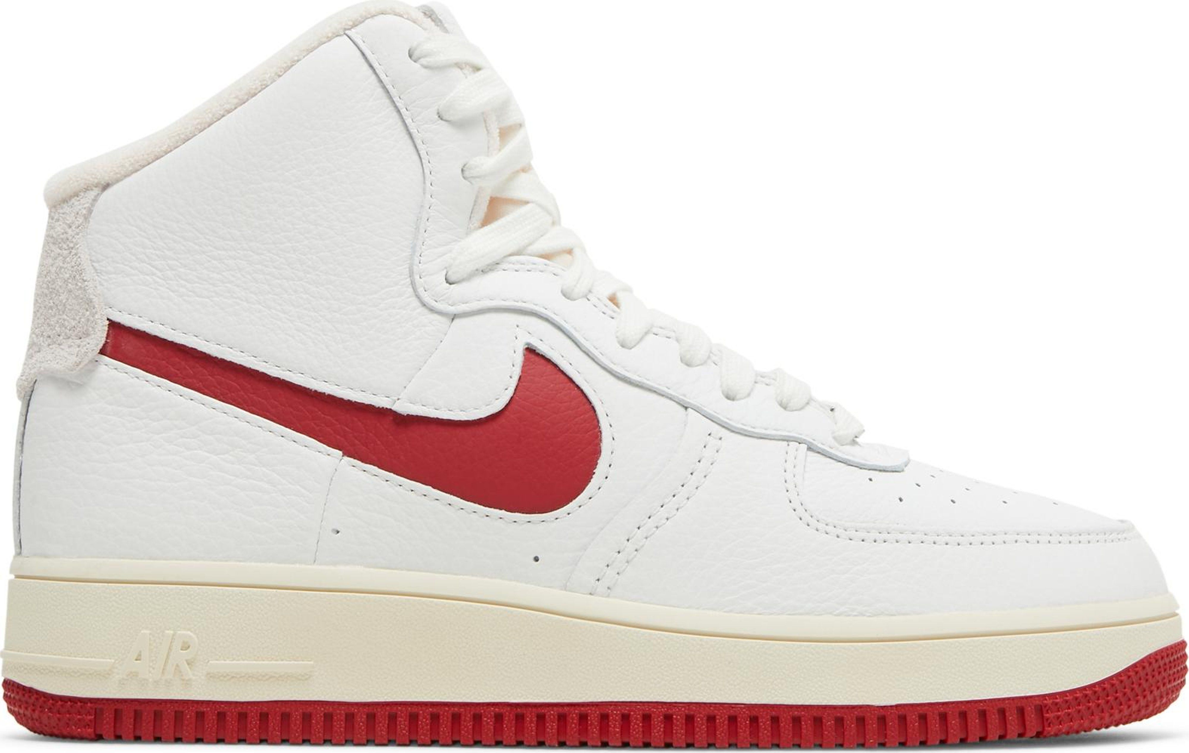 Buy Wmns Air Force 1 High Sculpt 'White Gym Red' - DC3590 100 | GOAT | GOAT