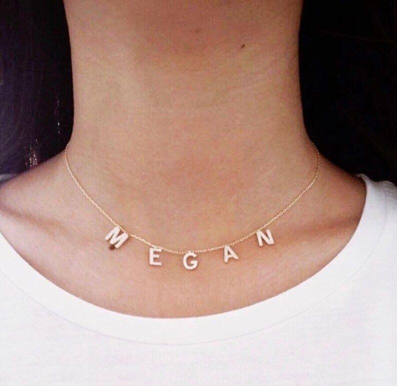 Its All in a Name Personalized Necklace | Etsy (US)