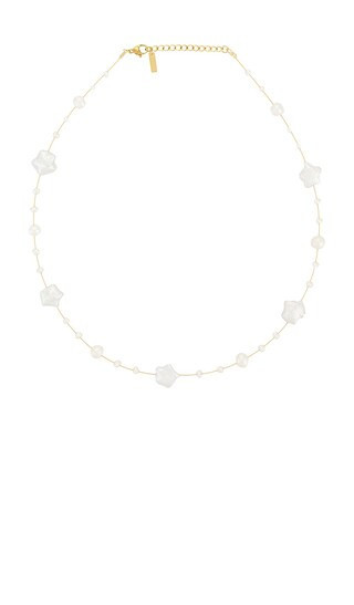 Casa Clara Suki Necklace in White. | Revolve Clothing (Global)