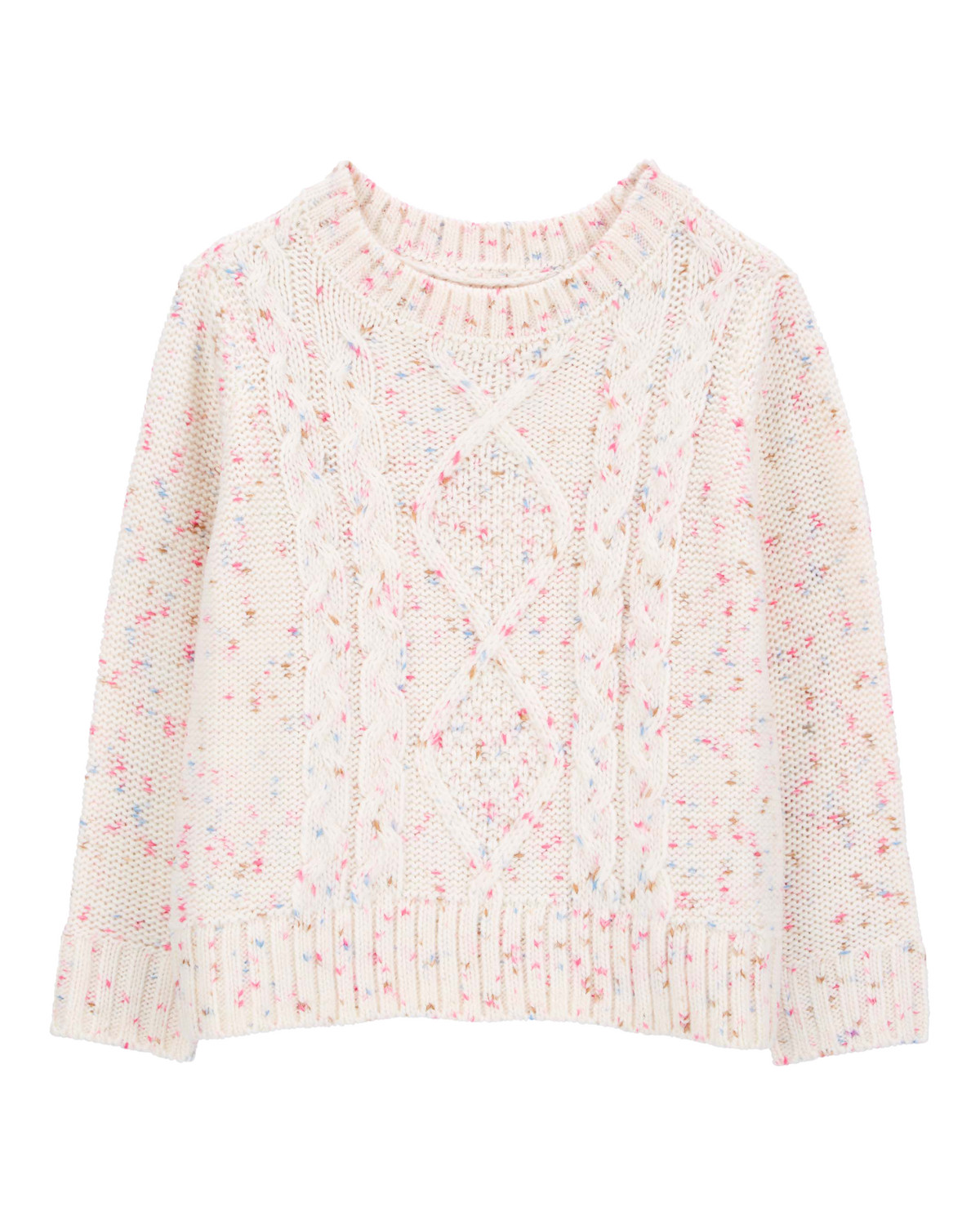 Baby Confetti Cable-Knit Sweater  - OshKosh | Carter's | Carter's Inc