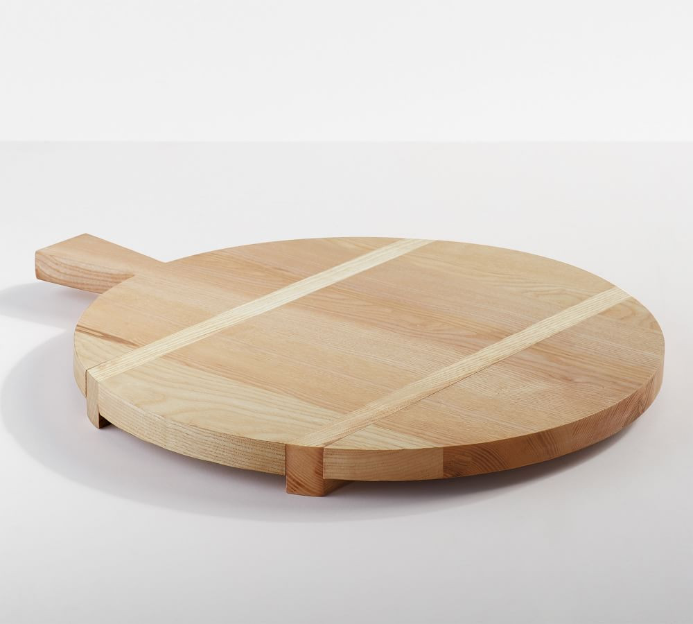 Ash Wood Pizza Paddle Pedestal - Large | Pottery Barn (US)