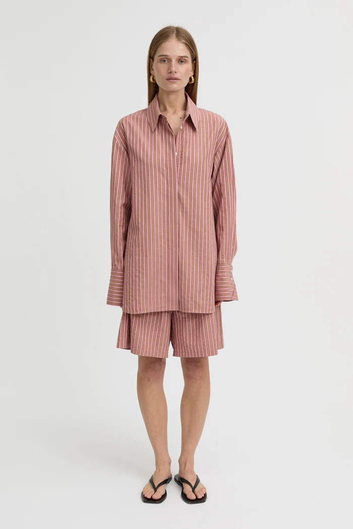 Zola Shirt Brown | Reliquia Collective & Blanca