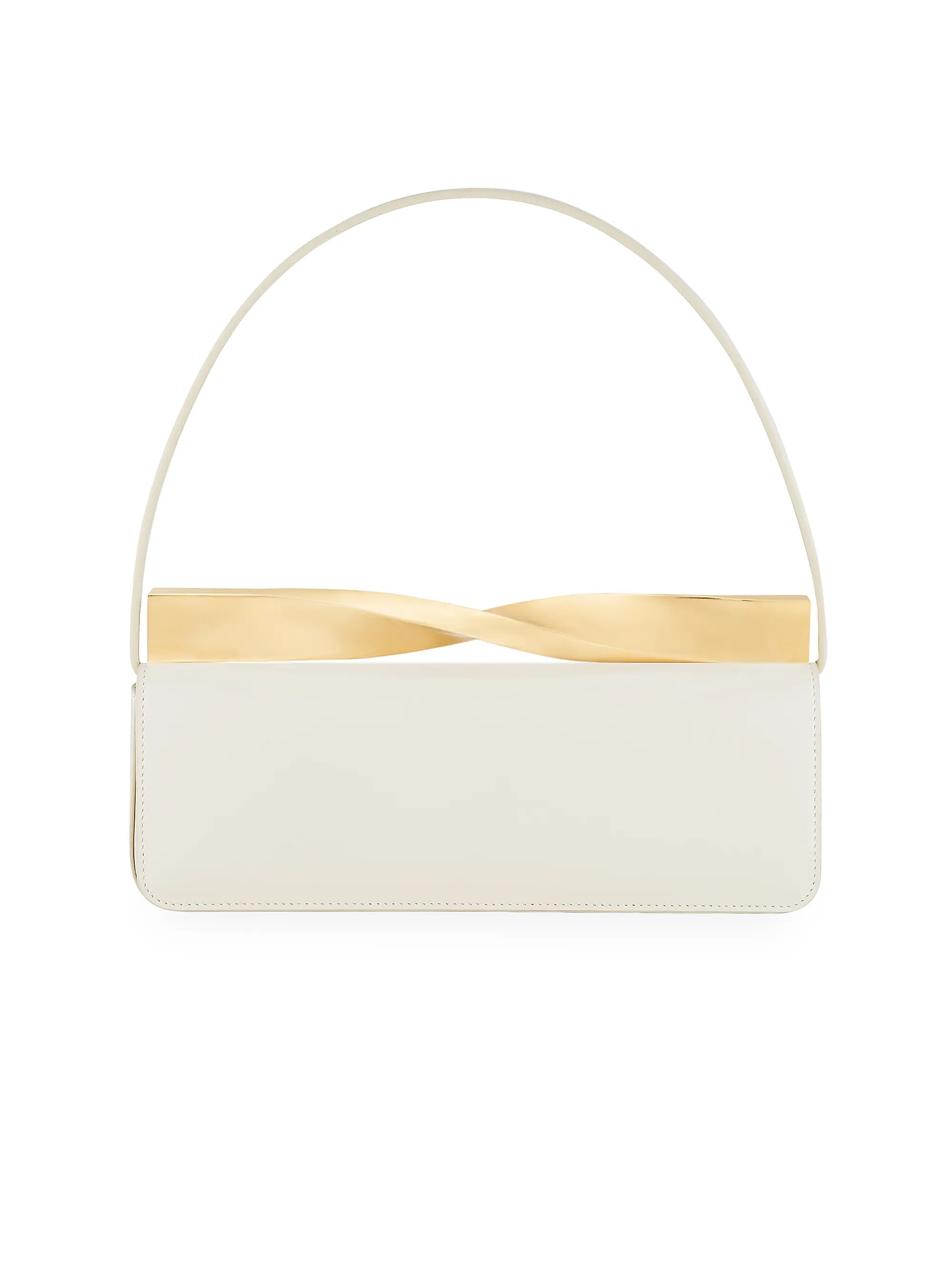 Twist Leather Shoulder Bag | Saks Fifth Avenue