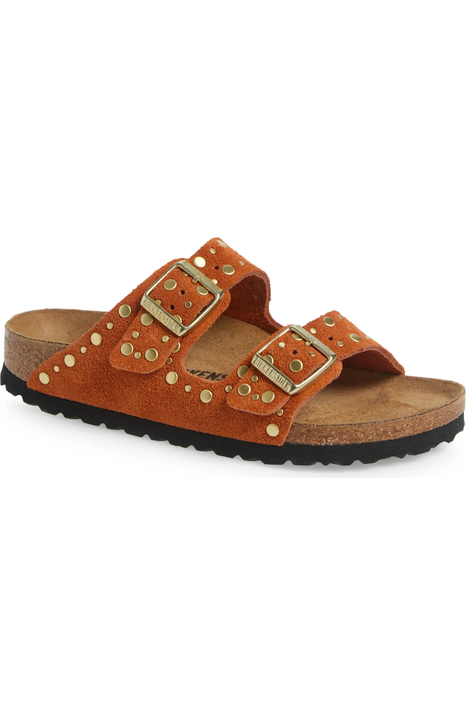 Arizona Rivets Studded Slide Sandal (Women) | Nordstrom