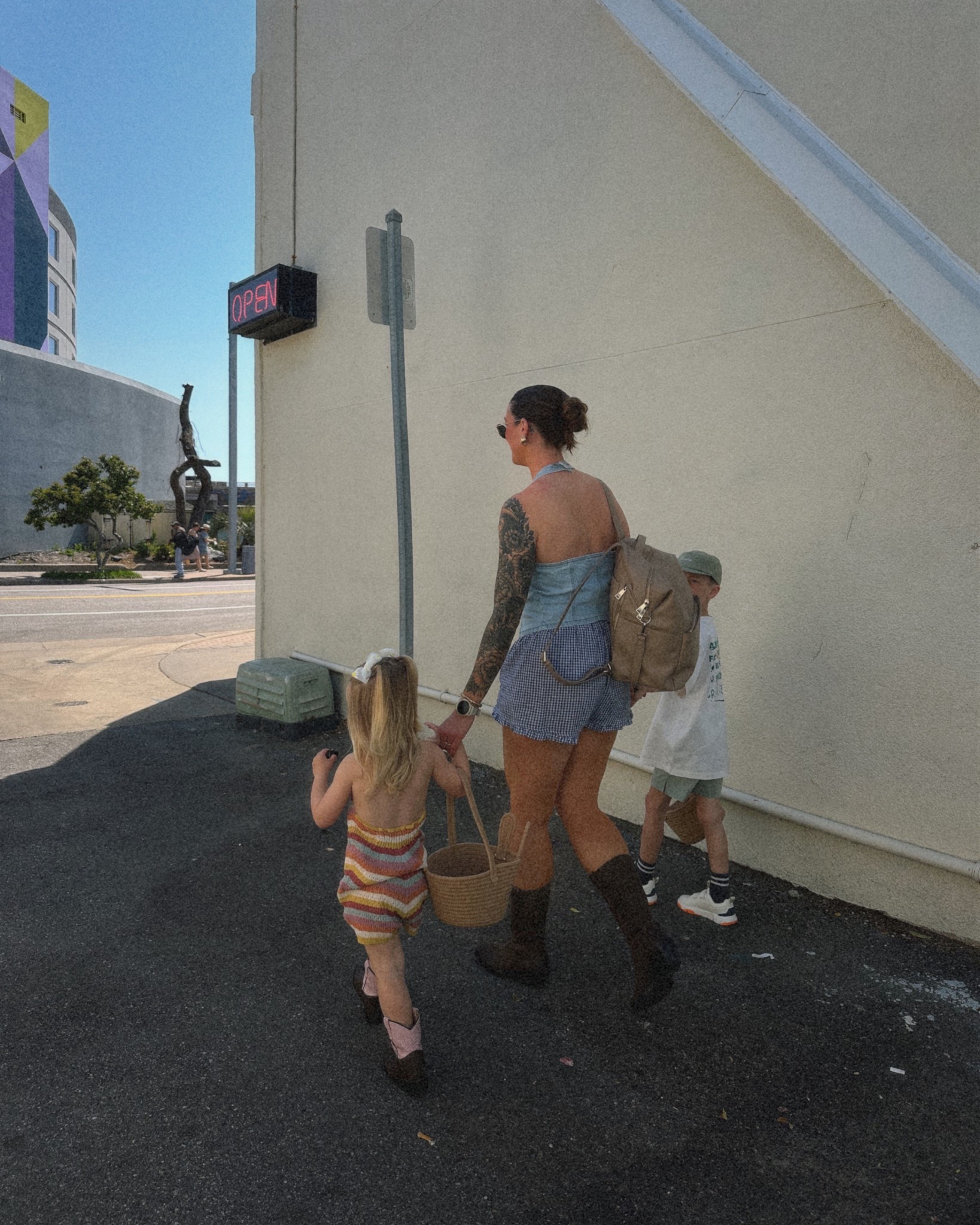 Wearing a size medium in the boxer shorts — comes in so many cute colors and well made. 🫶🏼