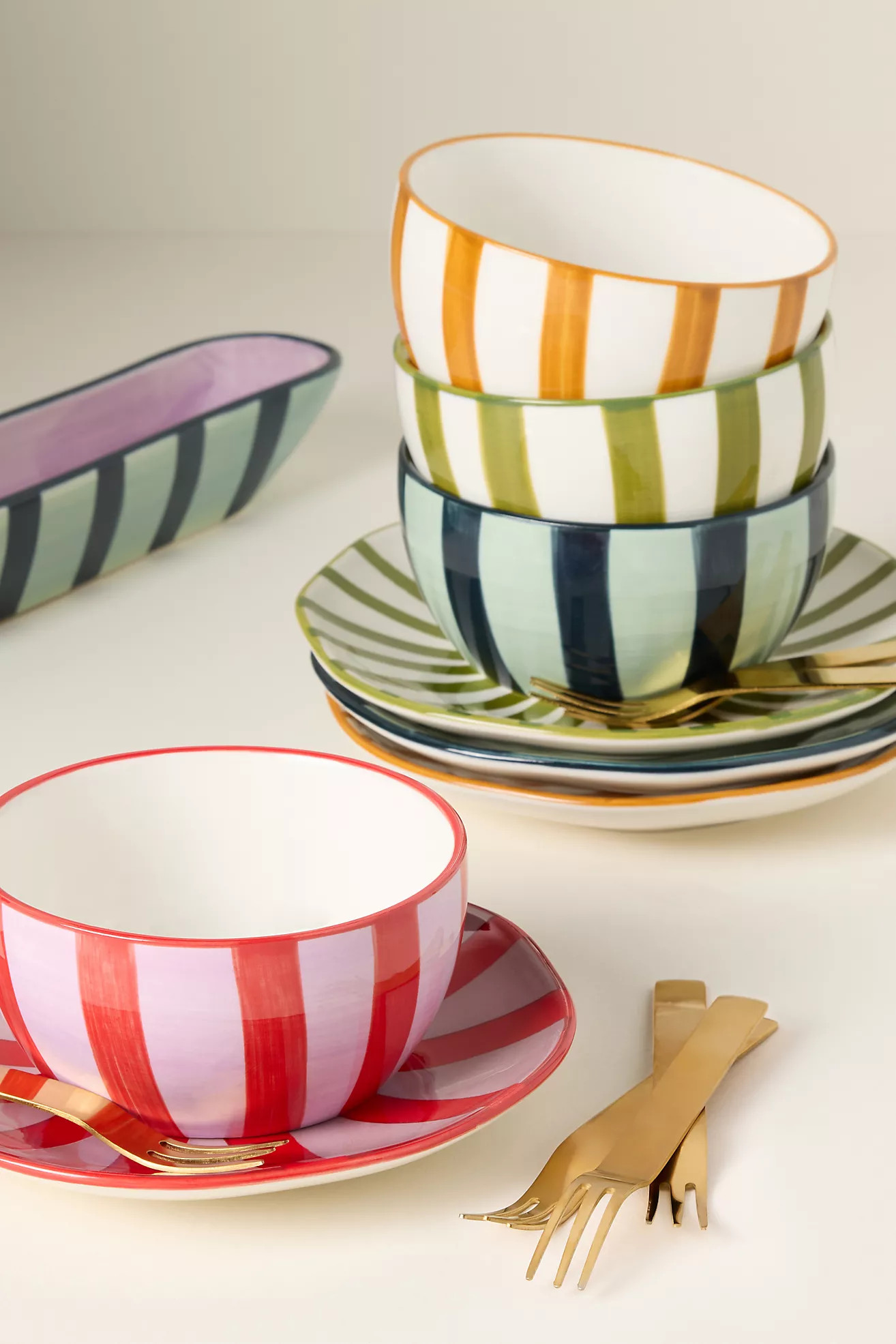 Here's How Ceramic Nut Bowls, Set of 2 | Anthropologie (US)