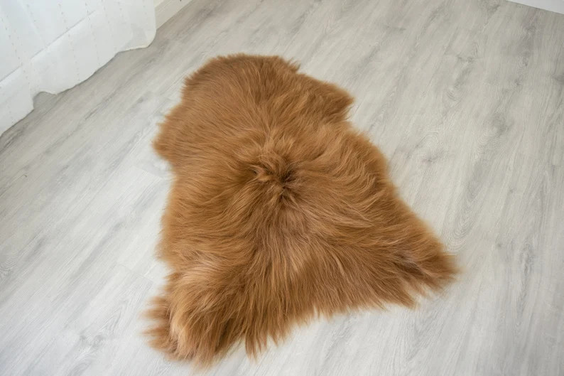 Real Icelandic Sheepskin Rug | Etsy (US)