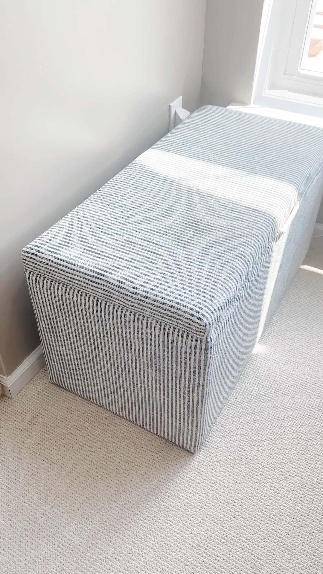 My blue & white striped storage bench is $60 off! You can hide so many toys in this!

toy storage, playroom decor, upholstered bench, organization, playroom furniture, coastal playroom

#LTKStyleTip #LTKHome #LTKSaleAlert