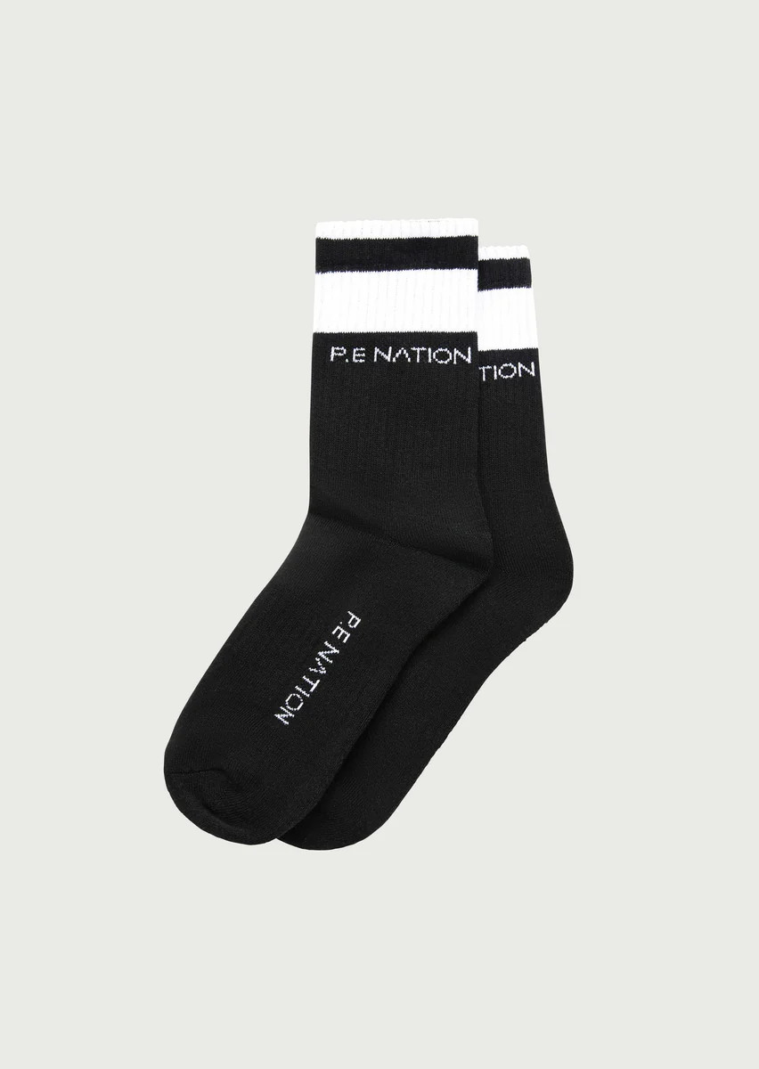 HOMAGE SOCK IN BLACK | P.E Nation AU