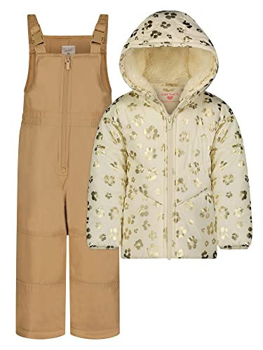 Carter's Little Girls Winter Snowsuit Ivory - 6X | Amazon (US)