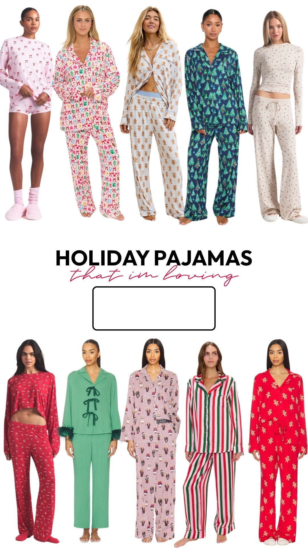 HOLIDAY PJ’S ❤️ 

#LTKSeasonal #LTKHoliday