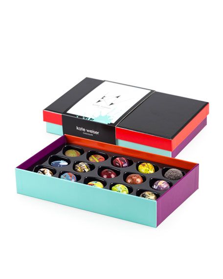 Kate Weiser Chocolate 15-Piece Artist Collection | Neiman Marcus