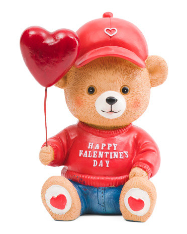 Bear With Heart Balloon | TJ Maxx