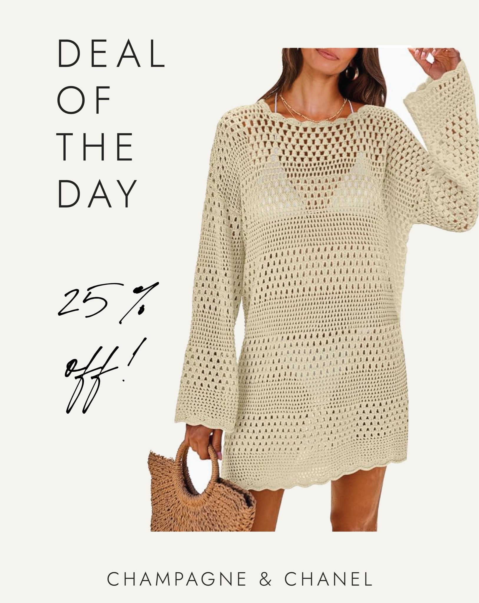 Amazon deal of the day! On of my favorite swim suit coverups is 25% off 🫶

#LTKSeasonal #LTKSummerSales #LTKSaleAlert