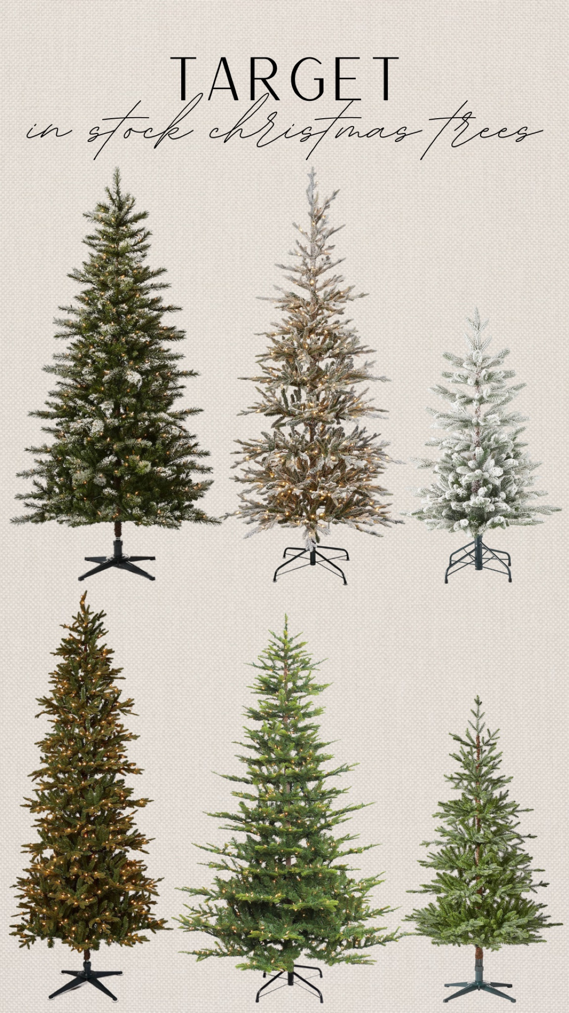 IN STOCK! Christmas Trees at Target. 


#target #christmastree #targetstyle #targetdecor #targethome #targetdeals #targetfinds #targetchristmas #holidayseason #holidaystyle #christmasstyle #christmasdecor #holidaydecor

#LTKhome #LTKSeasonal #LTKHoliday