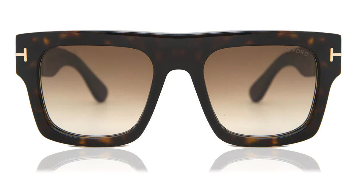 Tom Ford FT0711 FAUSTO 52F Men's Sunglasses Tortoiseshell Size 53 | SmartBuyGlasses Global