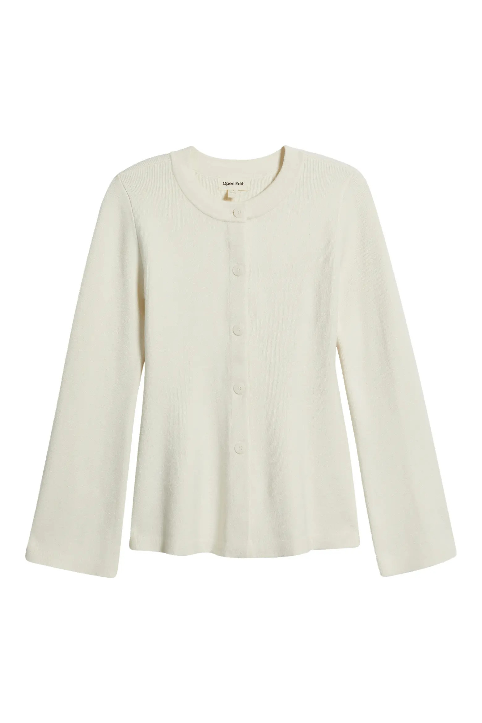 Button Front Peplum Cardigan (Women) | Nordstrom | Nordstrom