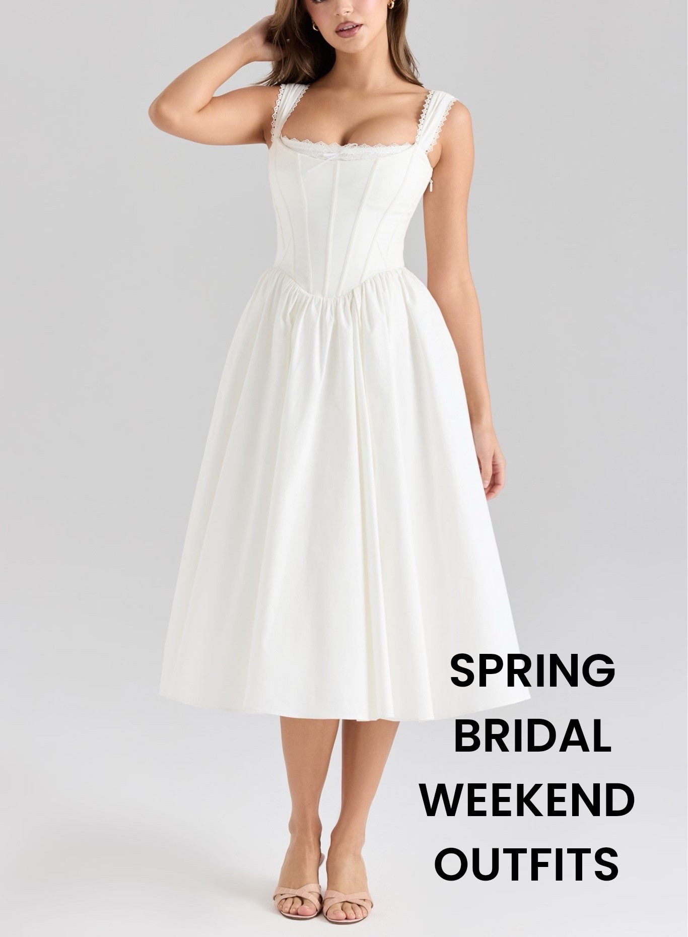 Spring bridal weekend outfits are all about soft, feminine, and unforgettable looks. From your travel day fit to brunch with the girls to your main bridal moment, every outfit should feel special. Think flowy dresses, chic sets, and a little glam for the perfect balance.

Shop my spring bridal weekend outfit ideas on my LTK.

#ShoppingWithPriiincesss #BridalWeekend #SpringBride #BrideToBe #WeddingStyle #BridalOutfits #BacheloretteStyle #SpringFashion #LTKFashion #LTKBridal #BrideLooks #WeddingInspo #FutureMrs #AtlantaMom #Atlantamom #Atlantabloggers #Atlantablogger #AtlantaCreator #Atlantacontentcreators #Atlantacontentcreator