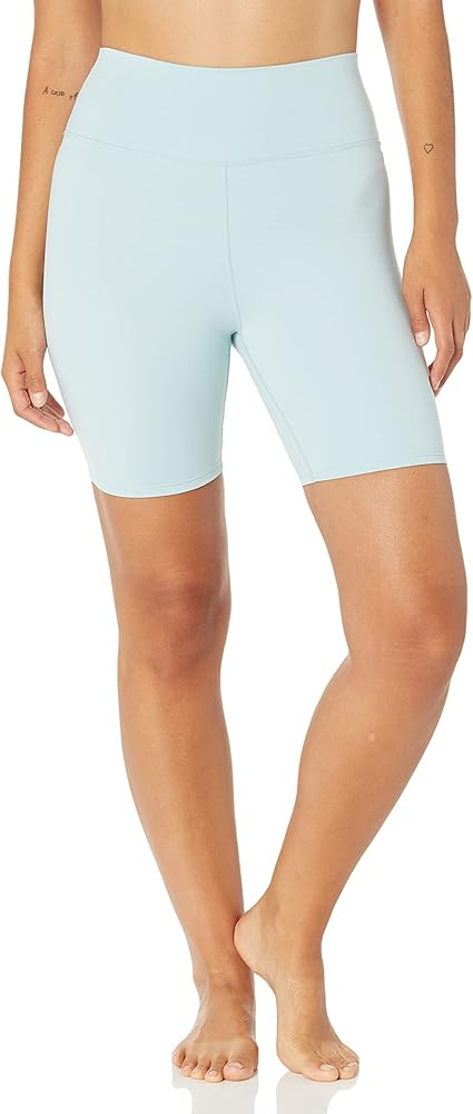 Sage Collective Women's High Rise Seamless Tummy Control Moisture Wicking Yoga Athletic Biker Sho... | Amazon (US)
