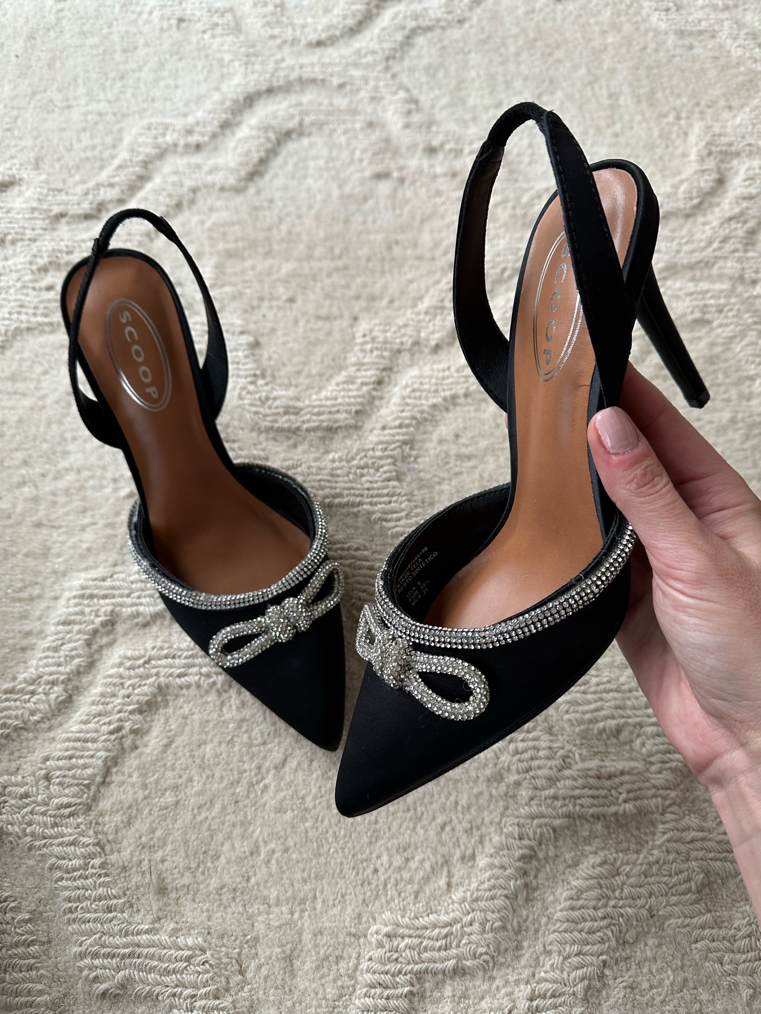 The best fancy holiday heels!
True to size fit. 
#walmartpartner
#walmartfashion
@walmartfashion


#LTKsalealert #LTKstyletip #LTKshoecrush