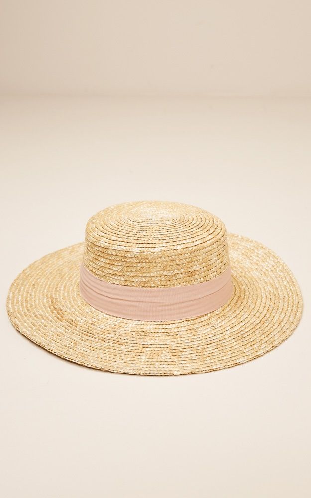 Far From Home hat in natural and blush | Showpo - deactived