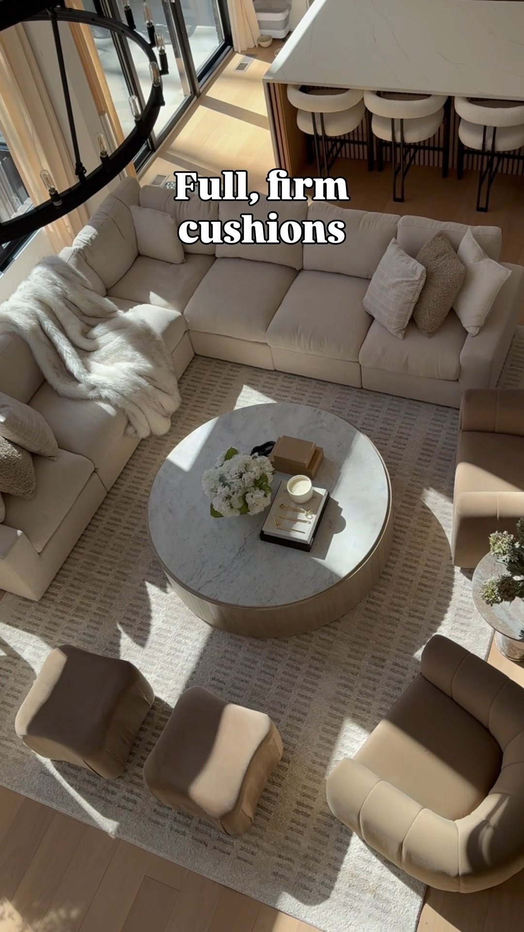 #ad Huge affordable chenille sectional from @Wayfair . Comes with an ottoman (not shown). Back in stock but keeps selling out.

#Wayfair #WayfairPartner

#LTKSaleAlert #LTKHome