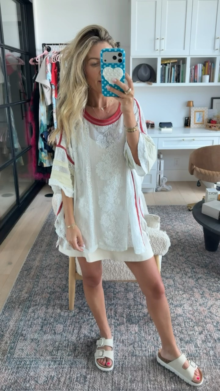 Today’s easy outfit! 
Free people top size XS 
Fabletics dress
Amazon sandals

#LTKOver40 #LTKSwim #LTKootd