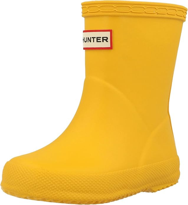 Hunter Unisex-Child Original First Classic Rain Boot | Amazon (US)