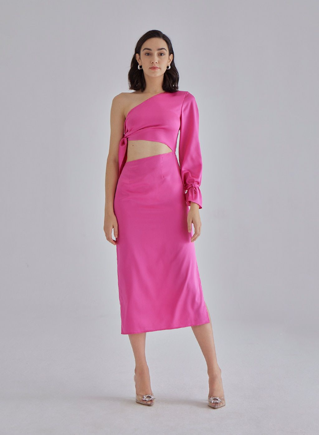 Pink Palace Silk Dress | Silk Maison