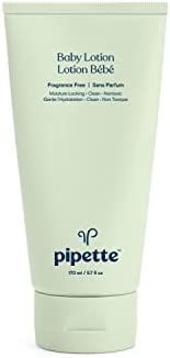 Pipette Baby Lotion - Fragrance Free, Hydrates & Nourishes Sensitive Skin, Baby Essentials for Ne... | Amazon (US)