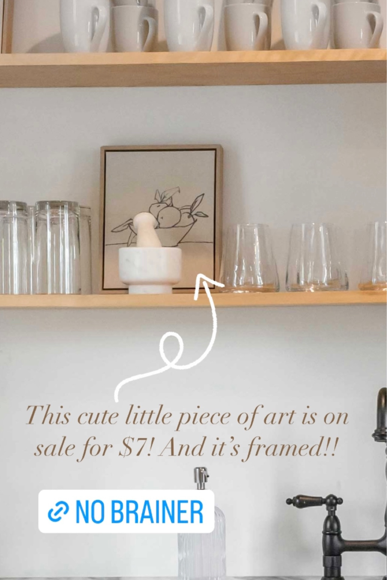 This adorable framed piece is on sale for $7 from target. 

#LTKunder50 #LTKsalealert #LTKhome