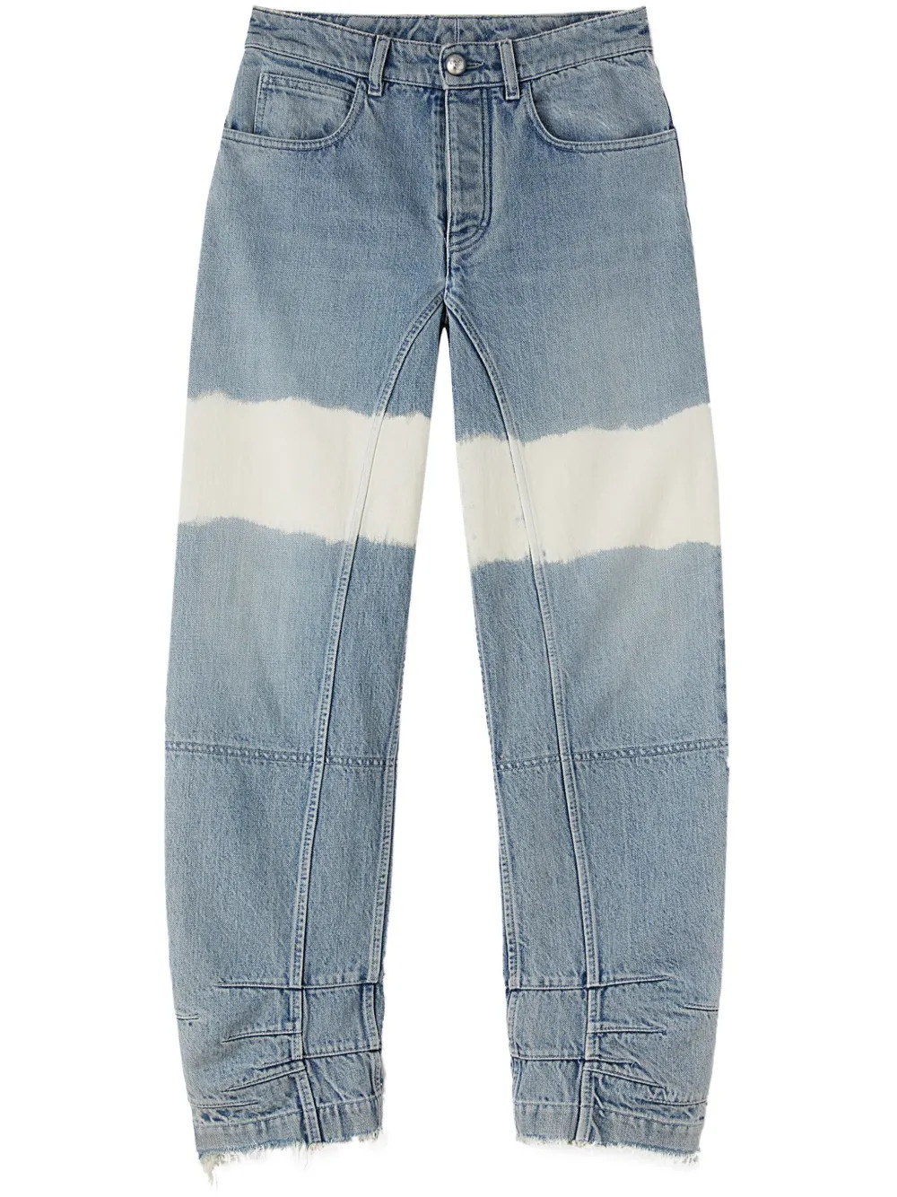 high-waist colour-block jeans | Farfetch Global