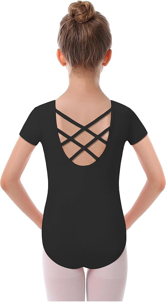 MdnMd Girls Toddler Leotards for Dance Ballet Gymnastic Outfits Classic Basic Leotard | Amazon (US)