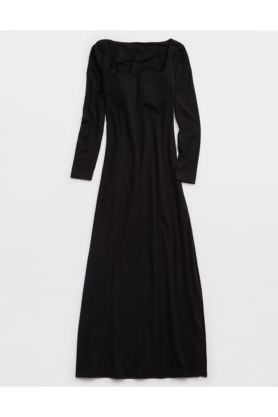 OFFLINE By Aerie Real Me XTRA Night Out Maxi Dress Women's True Black XXS | Aerie