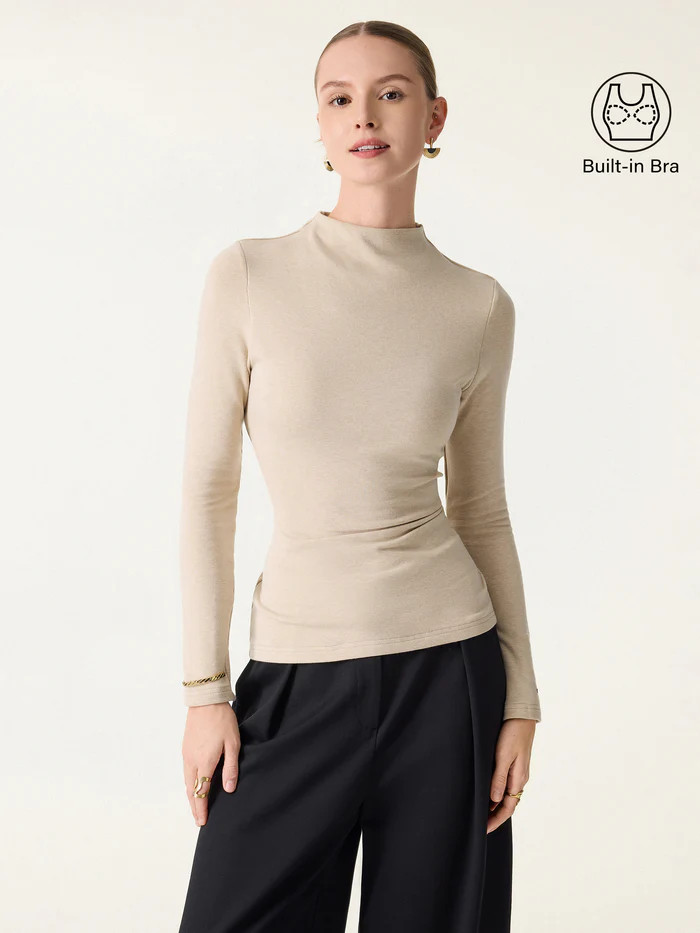 ProWarm Mockneck Long Sleeve Brami | OGLmove