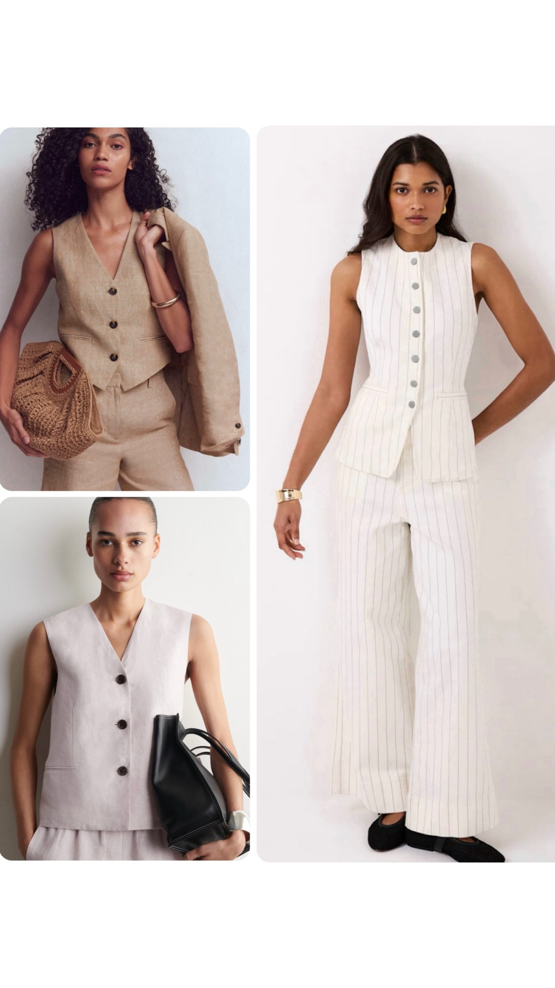Waistcoats are fabulous for the Spring, wear them alone or over a T-shirt, you can even wear them with matching trousers!  I’ve also given shopping links to bags, sunglasses and earrings. ￼

#LTKuk #LTKstyletip #LTKspring