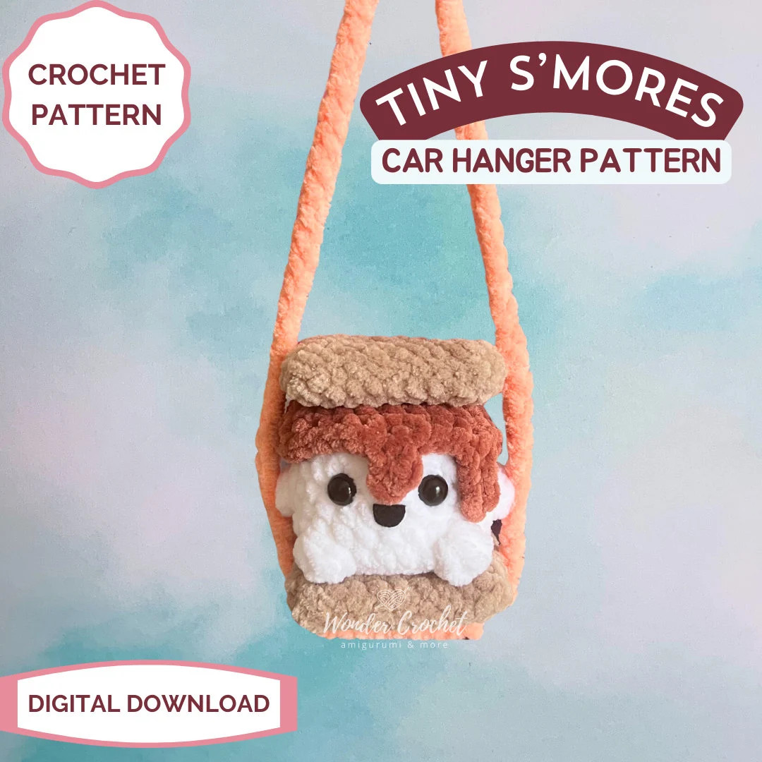 Itty Bitty S'mores Plush Crochet PATTERN - Amigurumi - Etsy | Etsy (US)