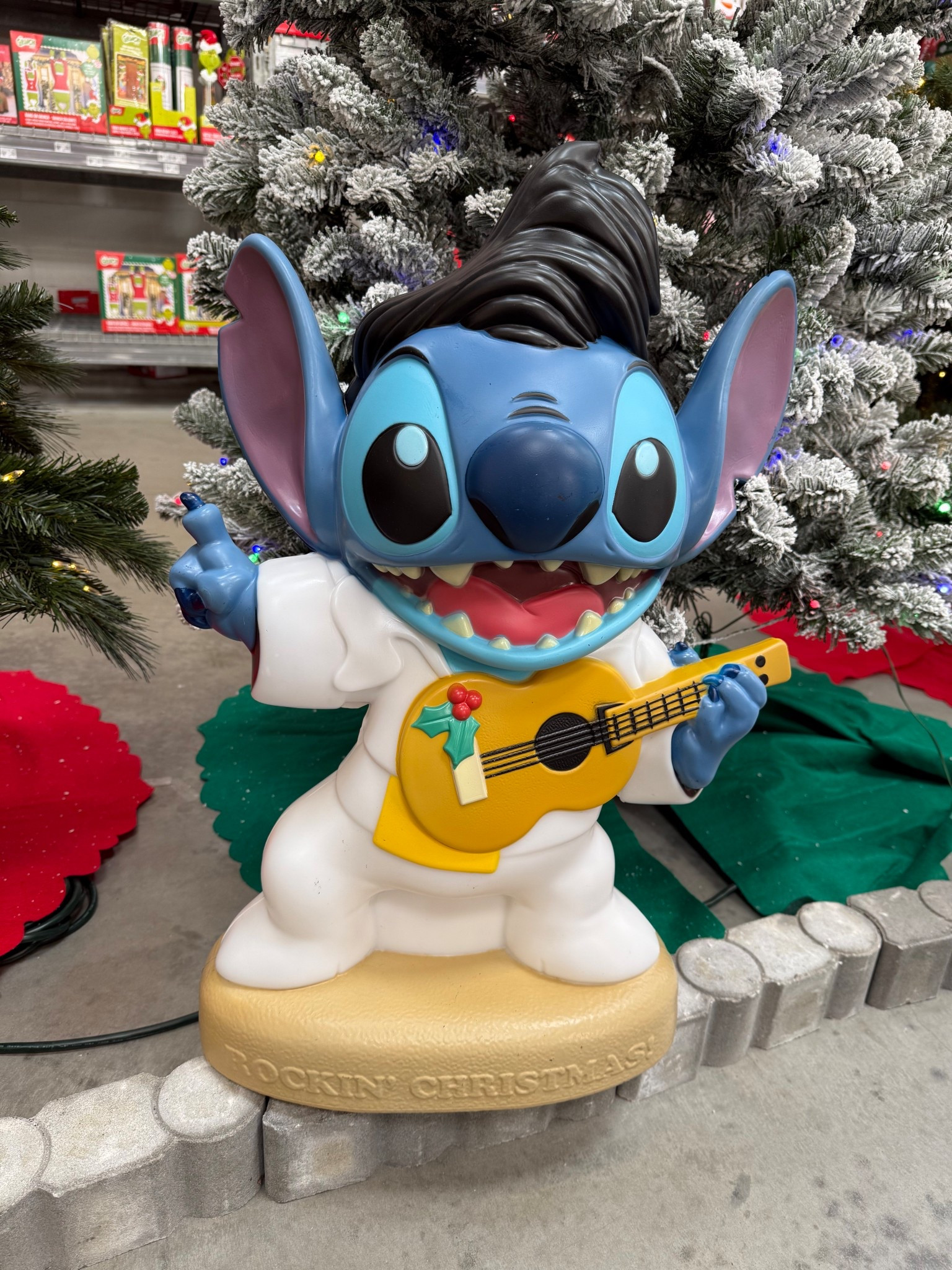 Adorable Stitch Elvis at Walmart!

#LTKHome #LTKCyberWeek #LTKHoliday