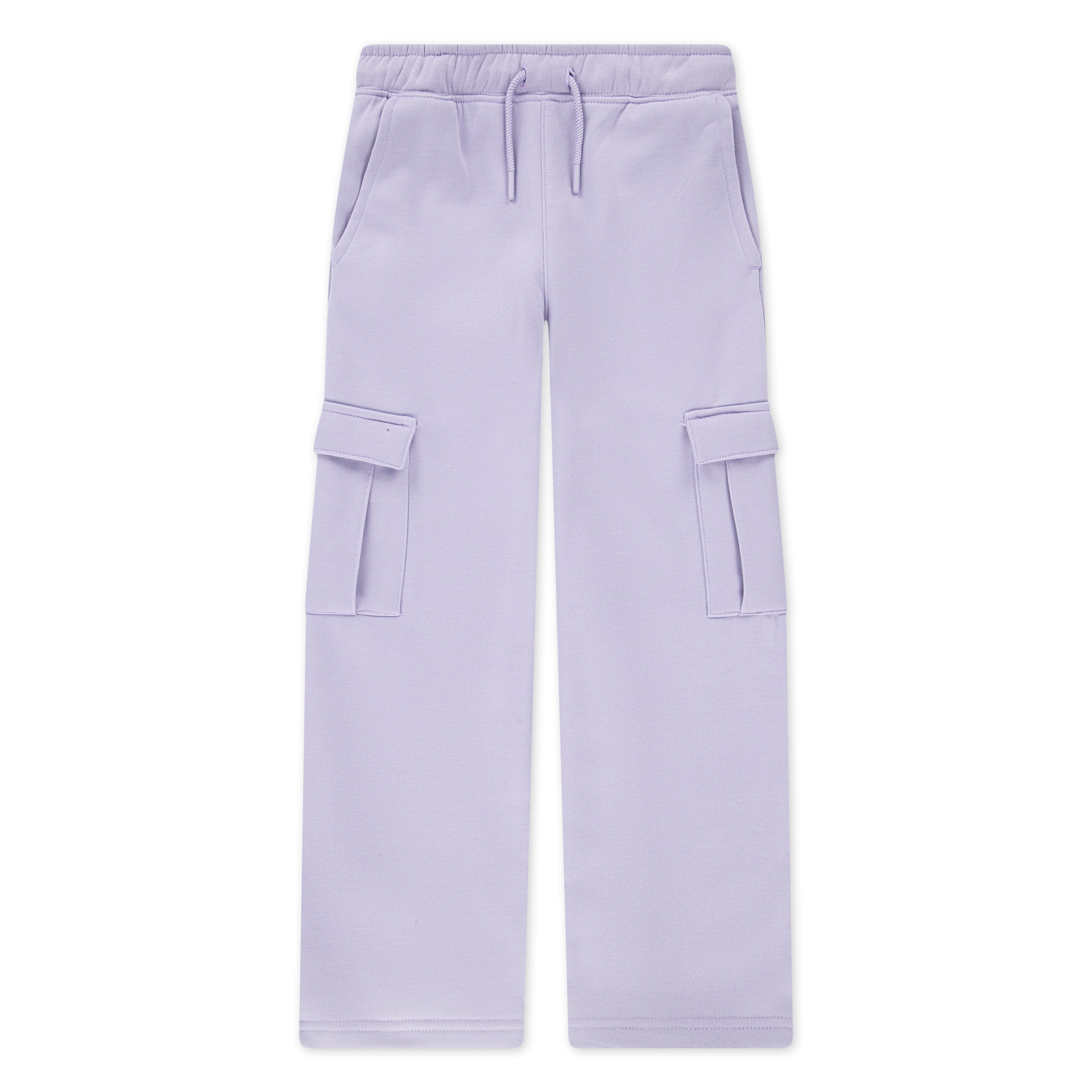 Levi's Girls Wide Leg Cargo Fleece Pant, Sizes 7-16 | Walmart (US)