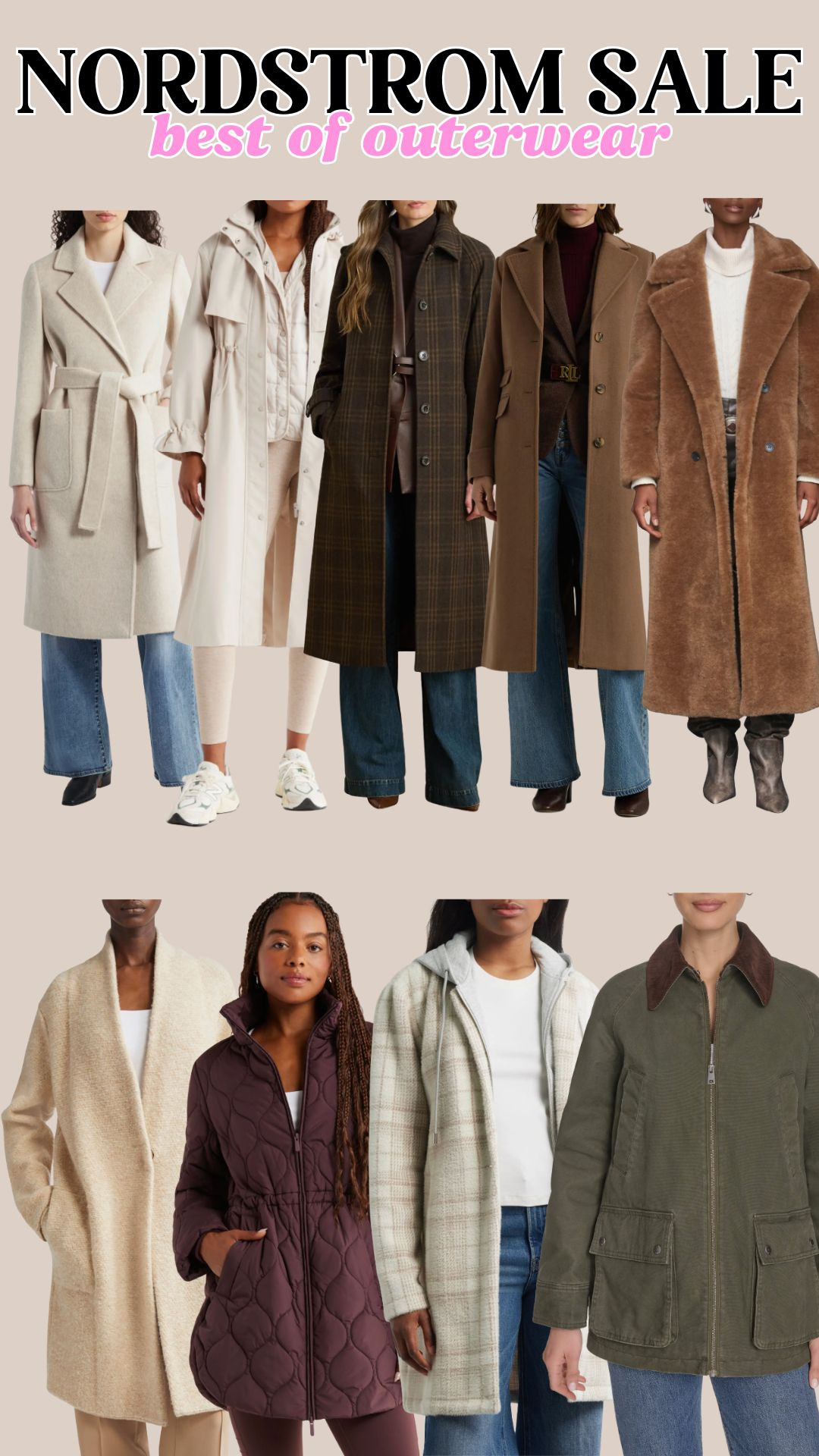 Nordstrom sale - best of outerwear 

#LTKFindsUnder100 #LTKSaleAlert #LTKFindsUnder50