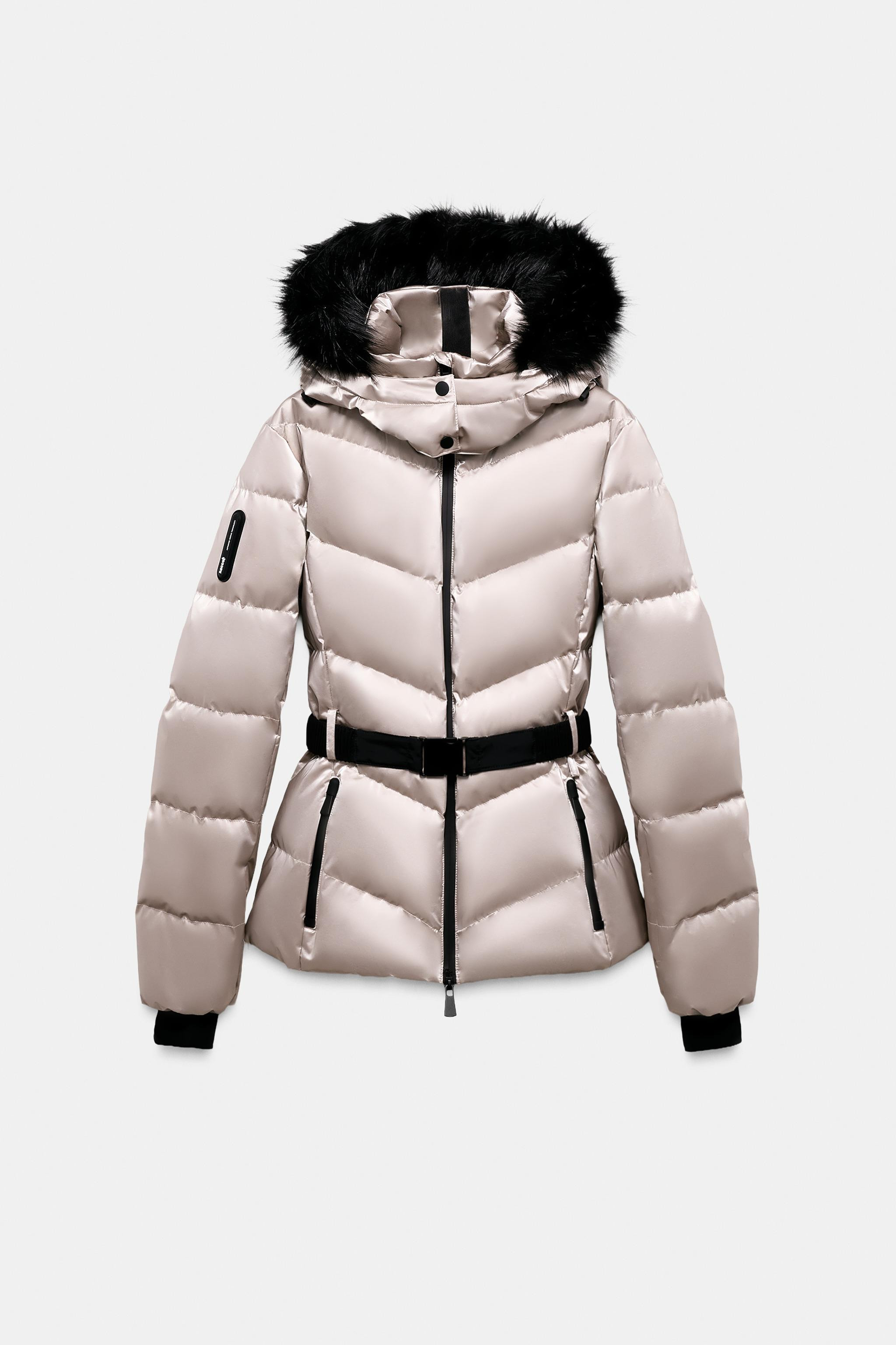 WATER-RESISTANT WINDPROOF DOWN JACKET RECCO® TECHNOLOGY SKI COLLECTION | Zara US