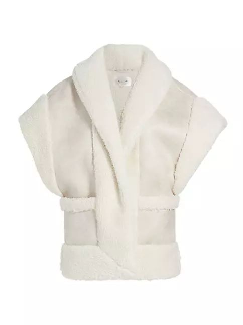 Ace Faux Shearling Vest | Saks Fifth Avenue