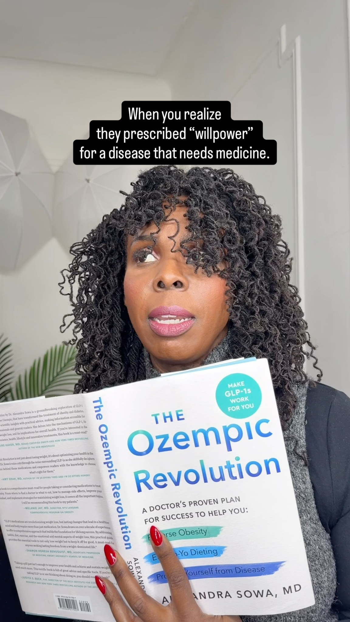 If no one has ever said this to you before, let me be the first:
Obesity is a disease.

Not a bad habit, not a personality trait, not a moral failure.
A disease.
And for many of us, this might be the very first time we’re hearing it explained that way.

When I started reading The Ozempic Revolution, I had to pause—because this is a completely different perspective… 

🧬 Obesity is a chronic illness with real biology behind it.
Hormones. Genetics. Gut signals. Brain chemistry.
Not the “just try harder” messaging we were raised on.

💊 Most of us were prescribed willpower…
for a condition that needed medical treatment.
(And yes, I laugh at the absurdity and cry at the truth.)

🧠 And the book breaks down the mind work too—
because when you’ve spent a lifetime thinking your body is a problem, even the science can feel like a plot twist.

Here’s the part that gets me, though:
As a plus-size woman, being plus-size is part of my identity.
It’s woven into my history, my style, my confidence, my community.
So untangling identity from disease,
untangling “who I am” from “what I’m treating”—
that has been… a lot.

It’s emotional.
It’s nuanced.
It’s messy.
And it’s real.

I also mourn—deeply—for the plus-size folks who may never hear this science,
who may not believe it,
or who may not have access to the care that could help them.
There’s grief in realizing there was a medical explanation all along.
Grief in realizing how long we carried the blame.

But for those of you who are ready, or curious, or quietly Googling after midnight:
Take a moment to learn about obesity as a disease.
Read the research.
Read Dr. Sowa’s work.
Give yourself the dignity of information.

You deserve understanding, not shame.
You deserve treatment, not blame.
And you deserve to feel supported on this journey—whatever route you choose.

💛 My comments are open for nuanced conversation.
No pressure. No judgment.

