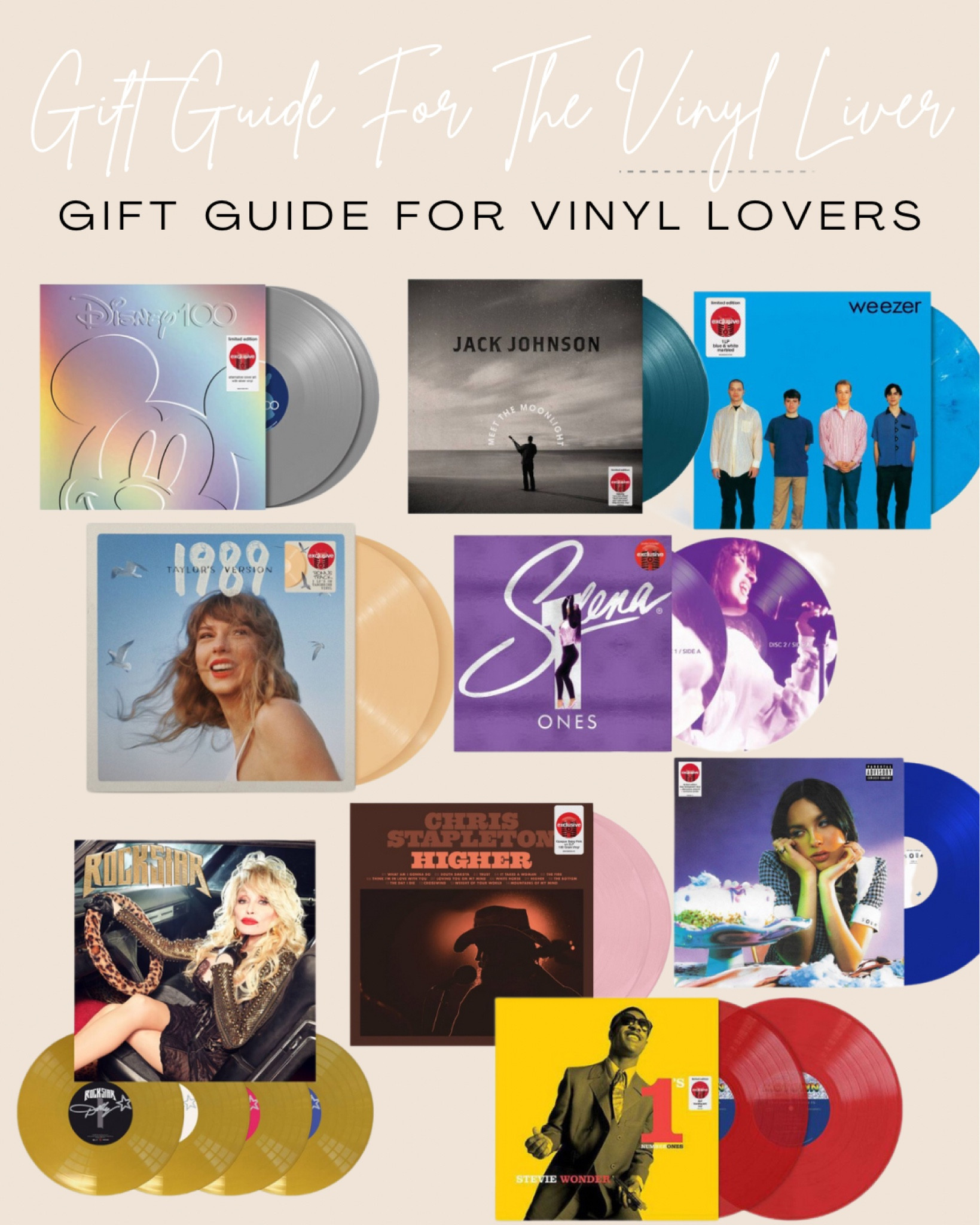 Vinyl records are buy 2 get 1 free at Target this week! This is the perfect time to stock up on gifts for your vinyl lovers 🎶

#LTKGiftGuide #LTKCyberWeek #LTKsalealert