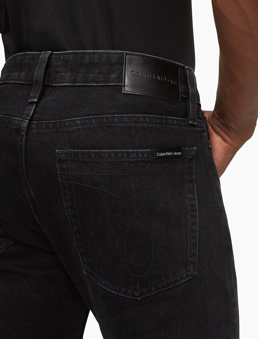 Slim Straight Fit Sustainable Jadeite Jeans | Calvin Klein | Calvin Klein (US)