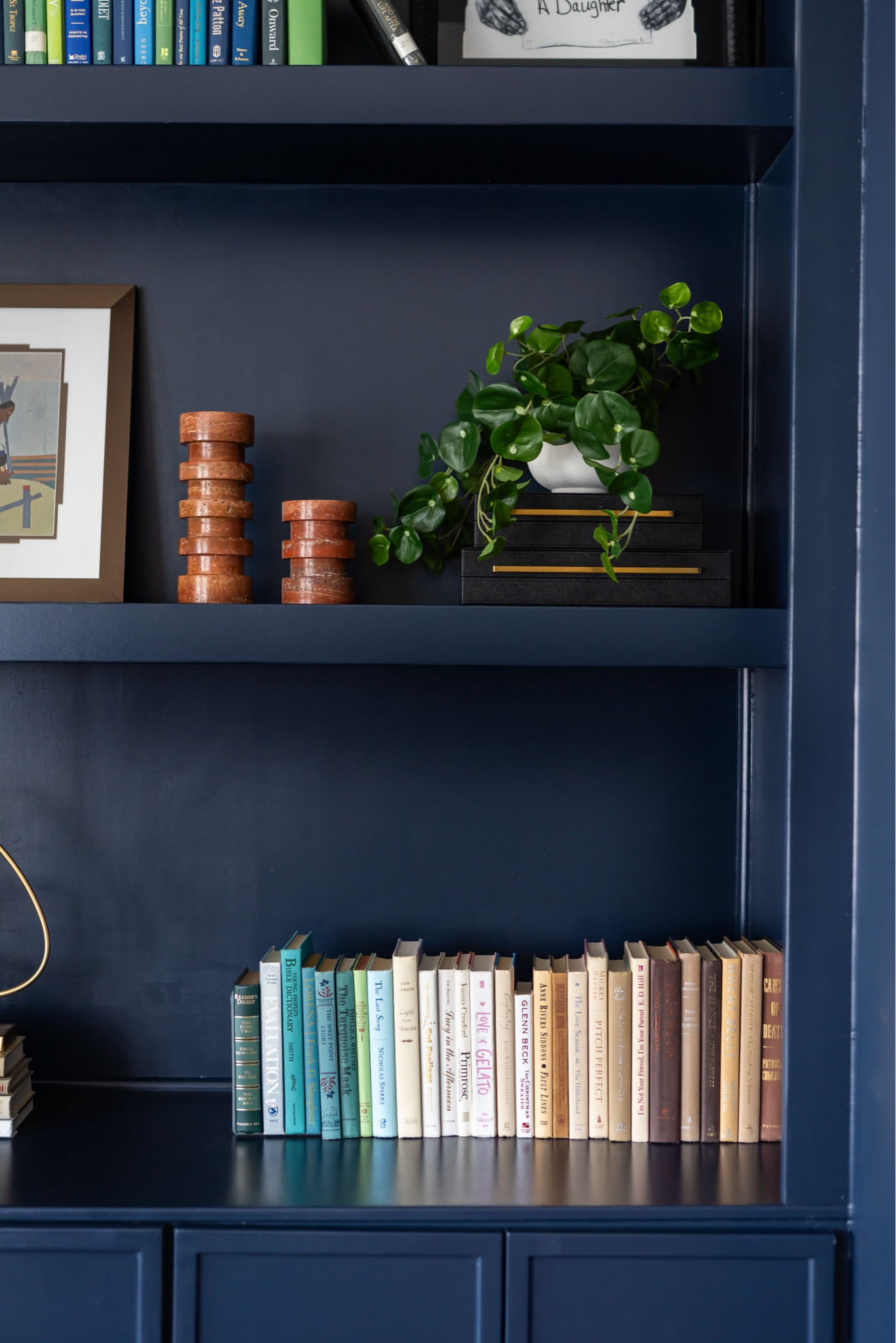 Bookcase styling in colorful living room 

#LTKHome