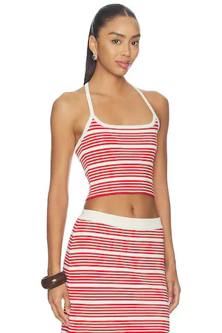 Positano Top in Superbloom Stripe | Revolve Clothing (Global)