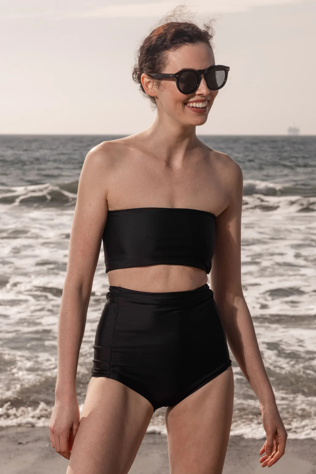 Vicent Top - Black | Heidi Merrick