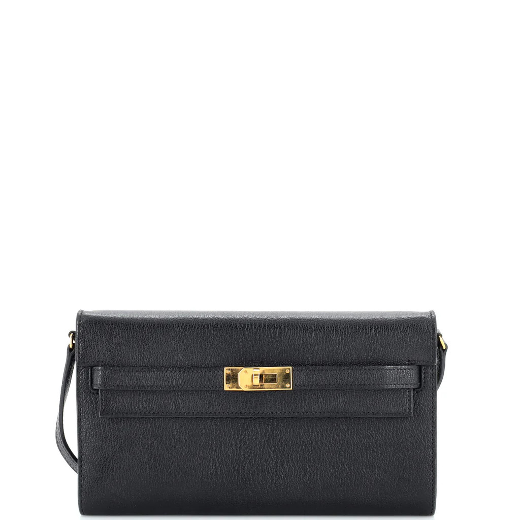 Kelly To Go Wallet Chevre Mysore | Rebag